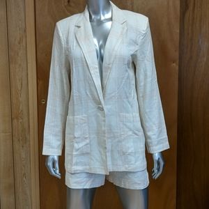 NWT Forever 21 Co-Ord Blazer with Shorts Set Size Small/Medium